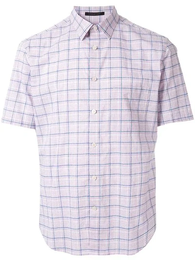 Shop D'urban Short Sleeves Shirt In Multicolour