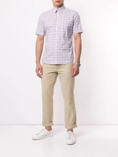 Shop D'urban Short Sleeves Shirt In Multicolour