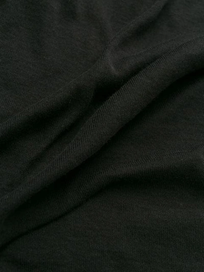 Shop Rick Owens Geripptes 'larry' Trägershirt In Black
