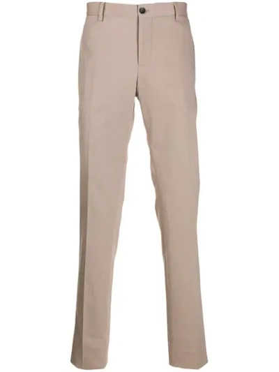 Shop Etro Slim-fit Trousers In Pink