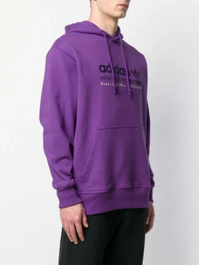 Adidas Originals Kaval Graphic Hoodie In Purple | ModeSens