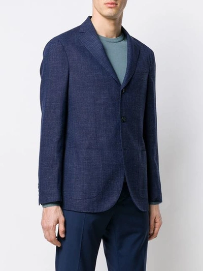 Shop Barba Jimmy Blazer Jacket In Blue