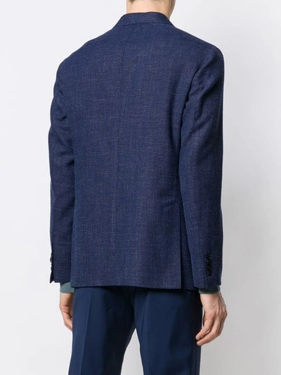 Barba Napoli Jimmy Blazer Jacket In Blue