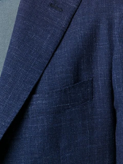Barba Napoli Jimmy Blazer Jacket In Blue