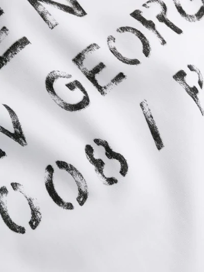 Shop Givenchy Printed Long-sleeve Shirt In White