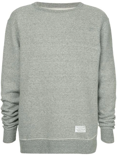 Shop Makavelic Soft Warm Sweatshirt In Grey