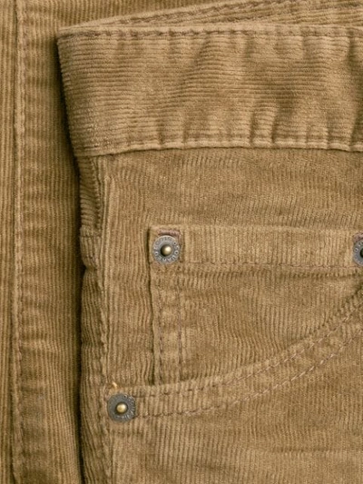 DSQUARED2 灯芯绒长裤 - 棕色