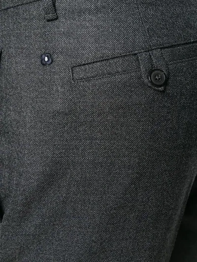 Shop Lardini Tailored Trousers In Grey