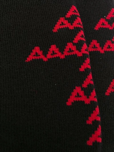 Shop Alyx 1017  9sm Logo Embroidered Socks - Black