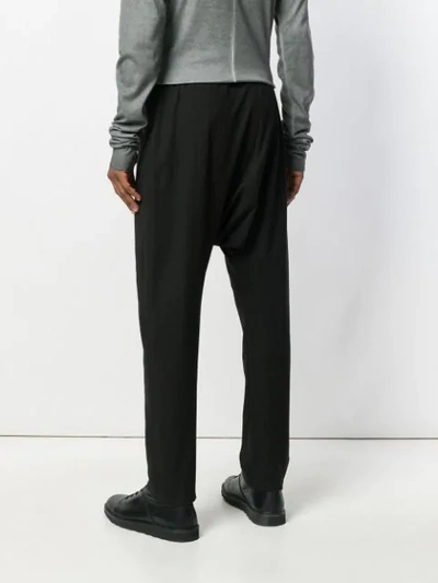 Shop Alchemy Slouched Track Trousers In Black