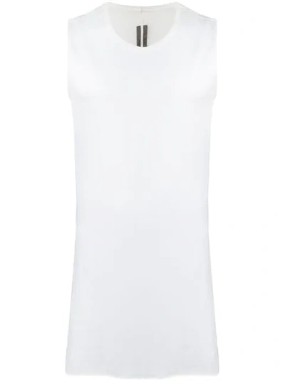 Shop Rick Owens Basic Tank In White