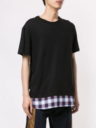 Shop N°21 Layered T-shirt In Black