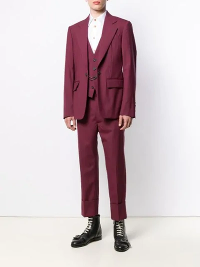 Vivienne Westwood Shirt With Subtle Orb Embroidery And Tailored Fit In White