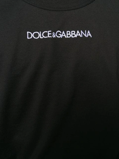 Shop Dolce & Gabbana Logo Tank Top In Black