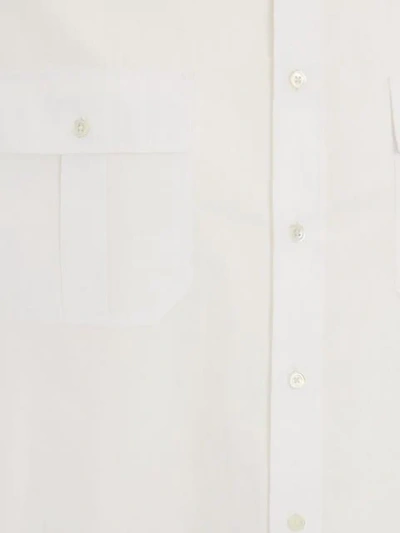 Shop Jw Anderson Layered Sleeves Shirt In White