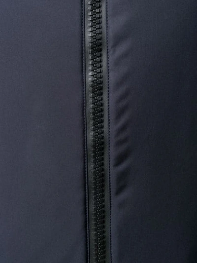 Dell'oglio Padded Rain Jacket In Blue