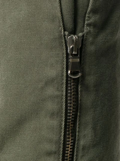 DIESEL BLACK GOLD 修身工装裤 - 绿色