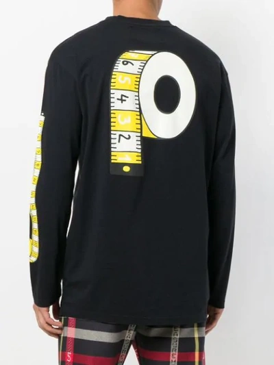 Shop Henrik Vibskov Measuring Sweatshirt In Black