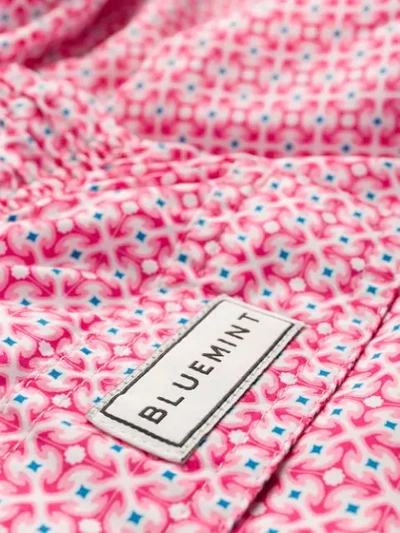 Shop Bluemint La Cave Print Swim Shorts In Pink