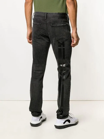 Shop Rta Slim Fit Jeans In Black