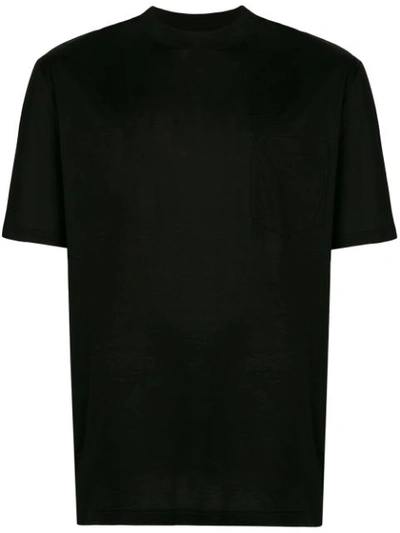 Shop Lanvin Chest Pocket T-shirt - Black