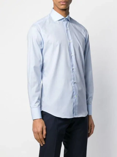 Shop Alessandro Gherardi Longsleeved Shirt In Blue