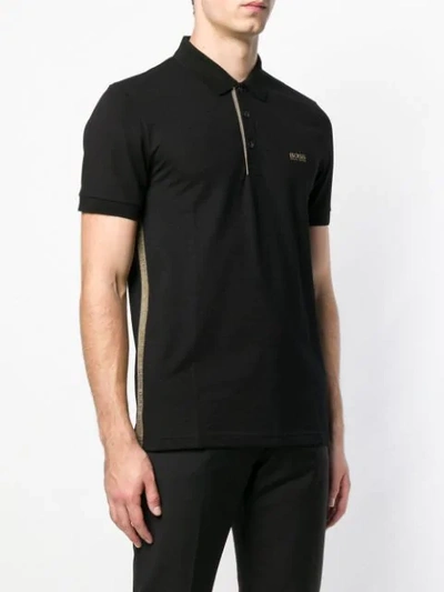 Hugo Boss Boss Gold Capsule Slim-fit Polo-shirt - Black | ModeSens