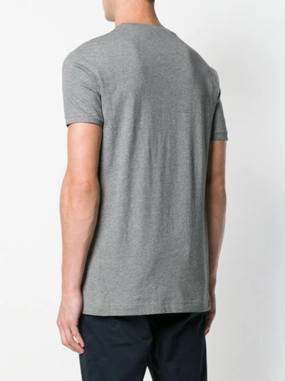 Shop Vivienne Westwood Embroidered Logo T-shirt - Grey