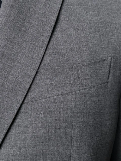 Shop Emporio Armani Slim-fit Two Piece Suit In Grey