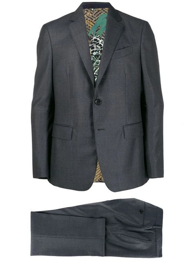 Shop Etro Klassischer Anzug - Grau In Grey