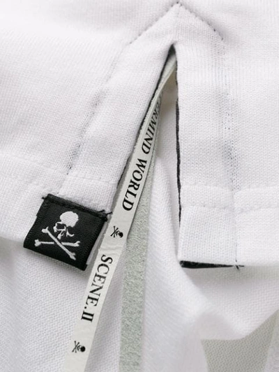 Shop Mastermind Japan Mastermind World Skull Print T-shirt - White