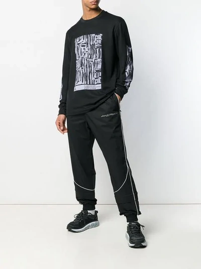 Nike Waffle Top In Black