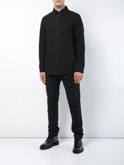 Shop Taichi Murakami Inside Shirt In Black