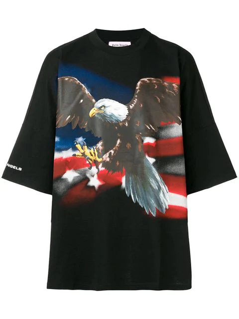 palm angels eagle t shirt