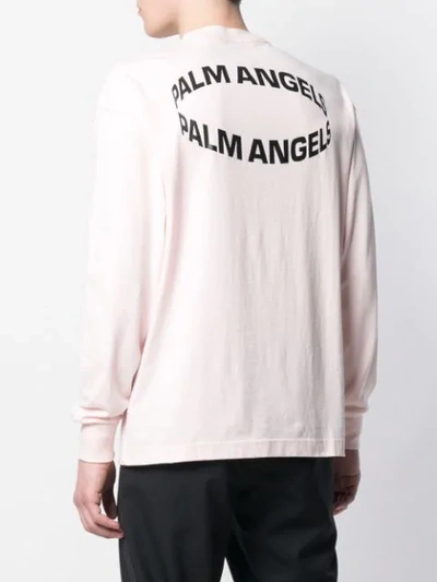 PALM ANGELS PRINTED T-SHIRT - 粉色