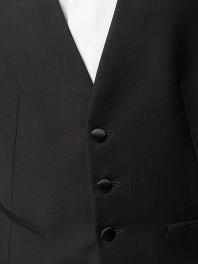 Shop Z Zegna Classic Waistcoat In Black