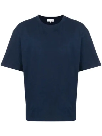 Shop Ymc You Must Create Crew Neck T In Blue