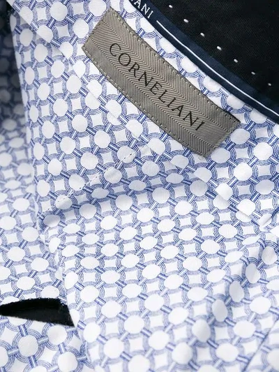 Shop Corneliani Straight Leg Trousers In Blue