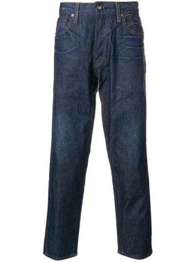 Shop Levi's Cropped Wide Jeans In Blue