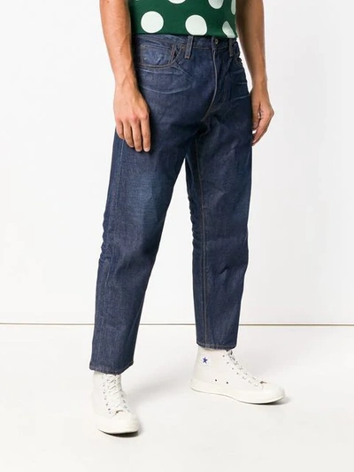 cropped wide jeans