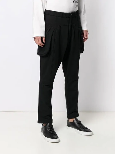 Shop Yohji Yamamoto Slim In Black