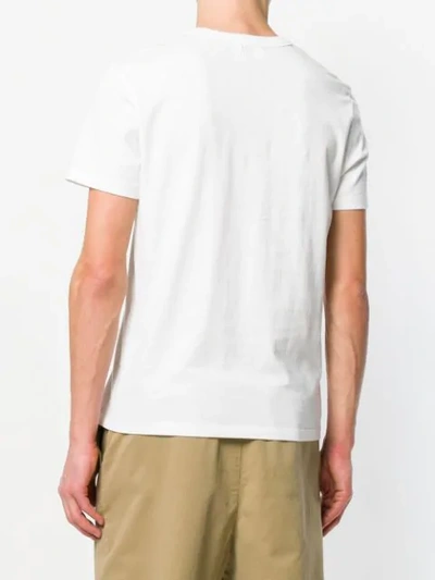 Shop Ami Alexandre Mattiussi T-shirt Print You Are Here In White