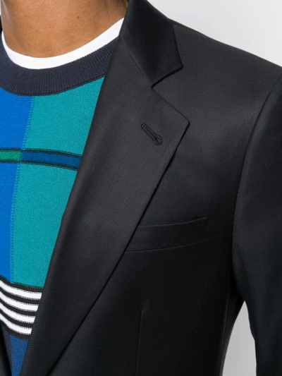 Shop Giorgio Armani Two-piece Formal Suit In Black