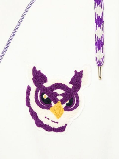 Shop A(lefrude)e Owl Hoodie In White