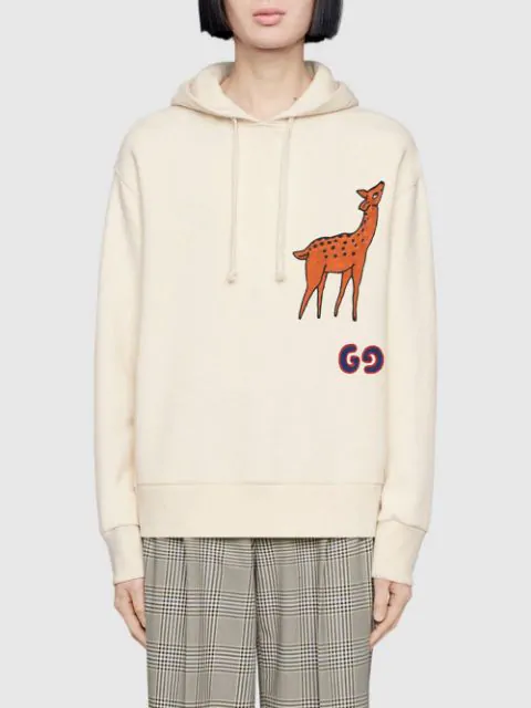 gucci deer sweater