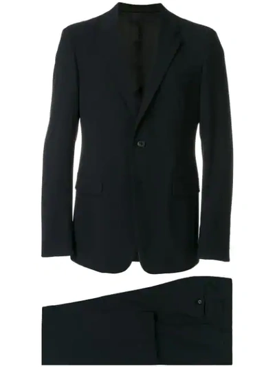 Shop Prada Two-piece Suit In Blue