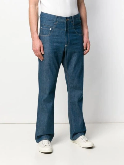 Shop Junya Watanabe Loose-fit Jeans In Blue