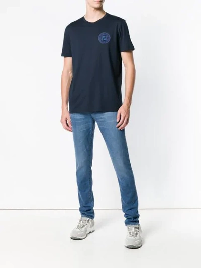 Shop J Brand Mick Skinny Jeans In Blue