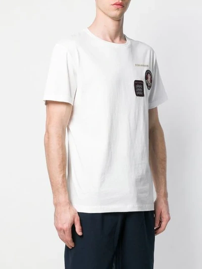 Kent & Curwen Logo Patch T-shirt - White