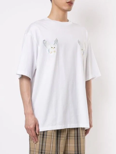 Shop A(lefrude)e Embroidered Detail T-shirt - White